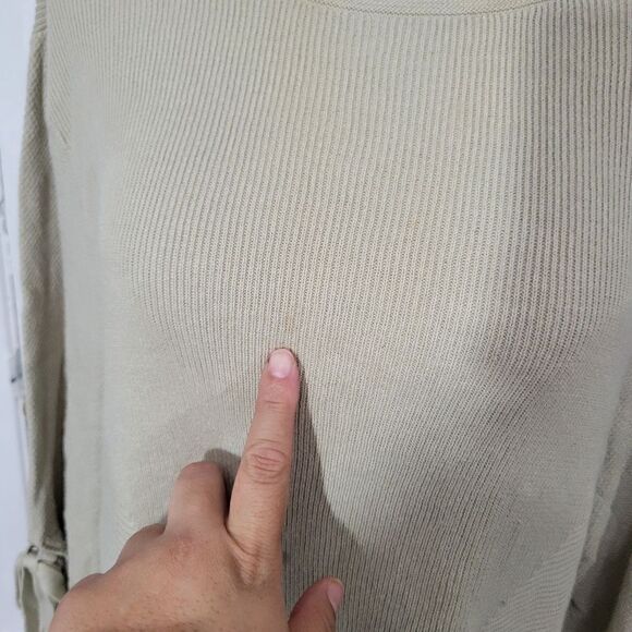 Michelle Nicole Cliche' Knit Tie Sweater - Picture 5 of 14